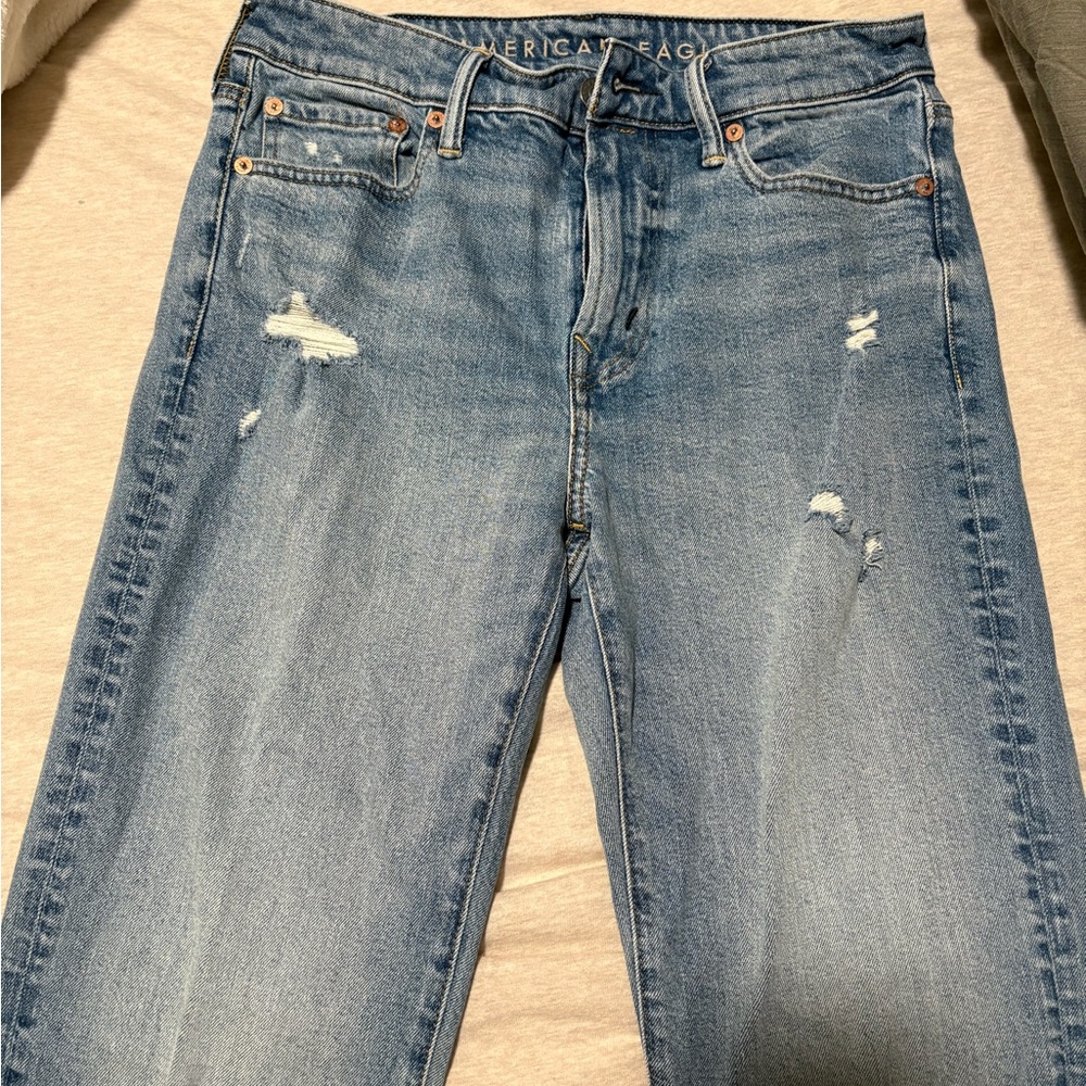 American Eagle Outfitters Light Blue Denim